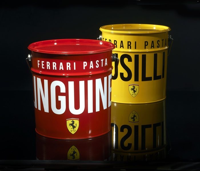 Mergui’s Ferrari-brand pasta in linguini and fusilli.