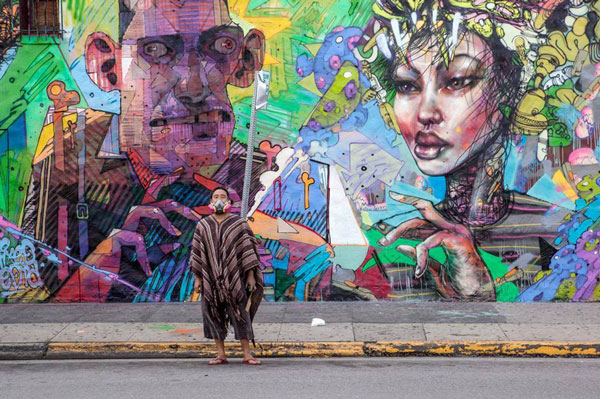 Street Artists: David Choe mural | CONASUR