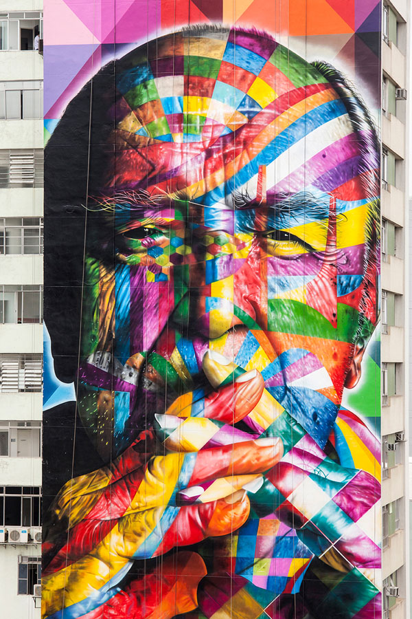 Street Artists: Eduardo Kobra | CONASUR