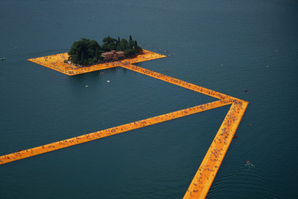 Environmental Art CONASUR Christo and Jean Claude Floating Piers
