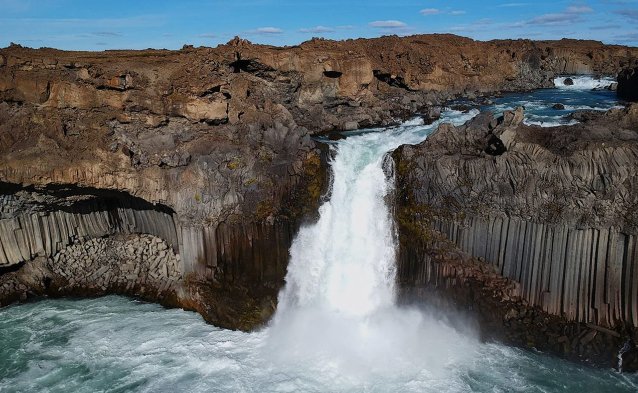 Aldeyjarfoss Waterfalls Iceland